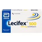 Thuốc Lecifex 500mg Abbott điều trị nhiễm khuẩn nhẹ, vừa và nặng (2 vỉ x 10 viên)